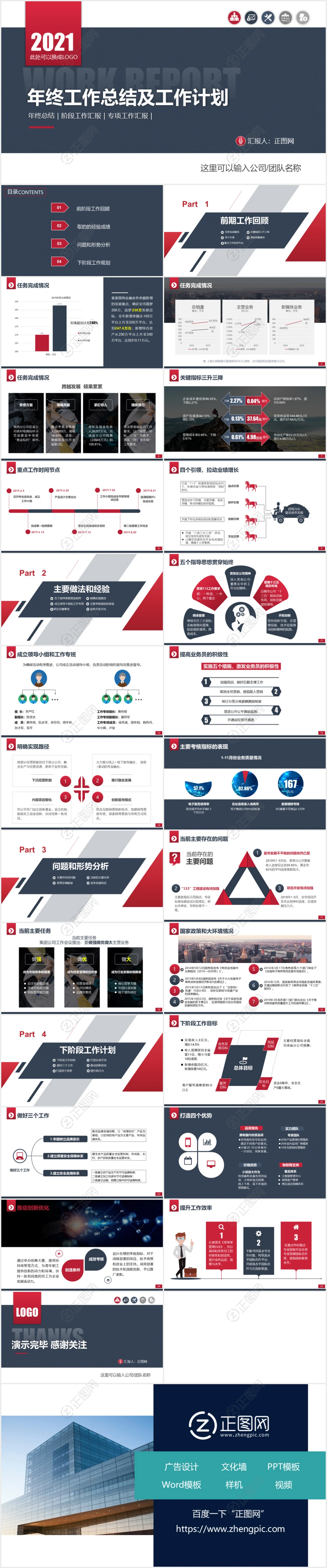 实用年终工作总结及工作计划ppt模板 实用年终工作总结及工作计划ppt模板