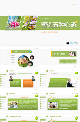 员工在职培训之 塑造五种心态ppt课件