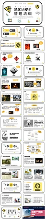 危化品安全管理培训课件PPT模板