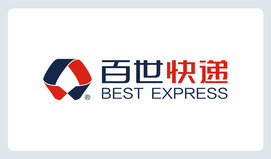 百世快递logo矢量图下载