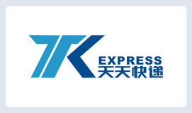 天天快递logo矢量图