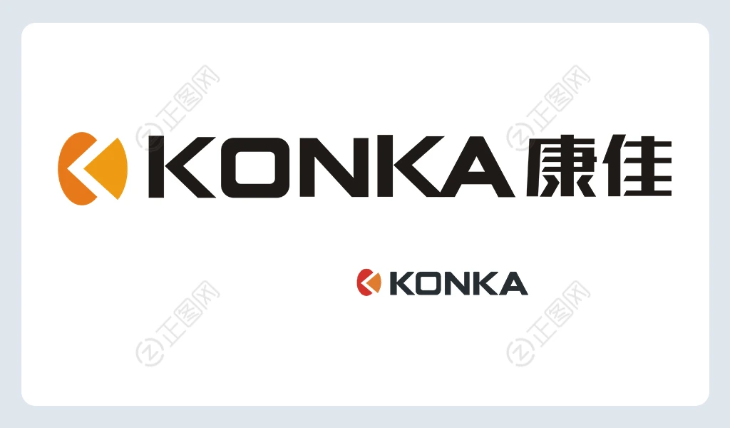 KONKA康佳logo矢量图下载 KONKA康佳logo矢量图下载