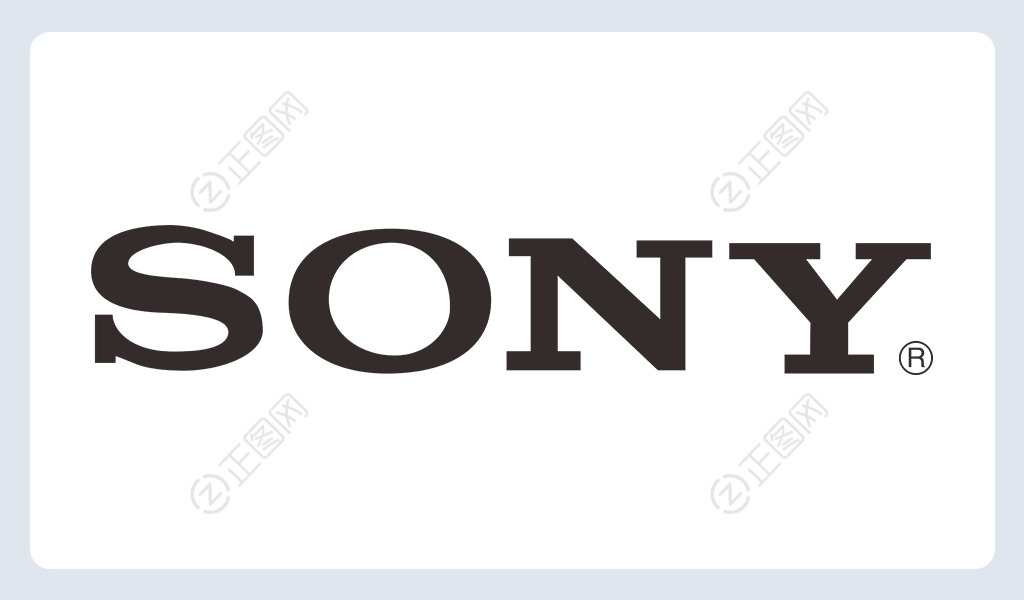 SONY索尼logo矢量图下载