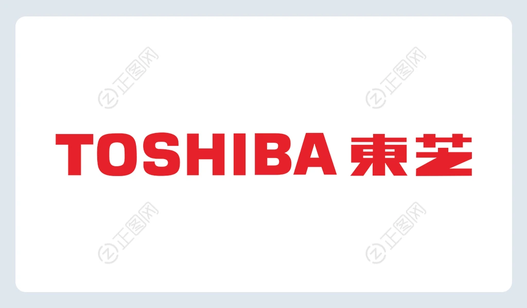 TOSHIBA东芝logo矢量图片下载 TOSHIBA东芝logo矢量图片下载