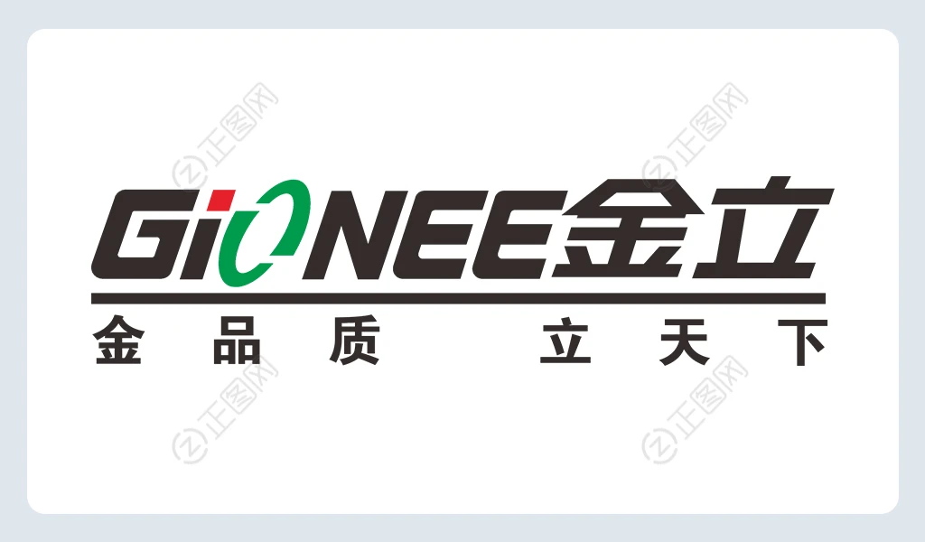 GIONEE金立logo矢量图下载