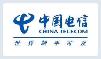 中国电信标志图片下载