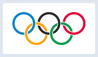 奥运五环logo矢量图下载