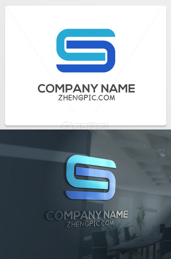 CS字母logo设计素材下载