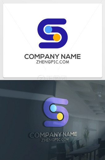 S字母开头的logo设计素材