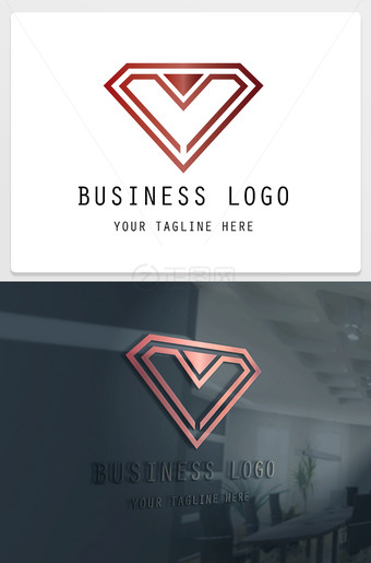 钻石珠宝logo设计
