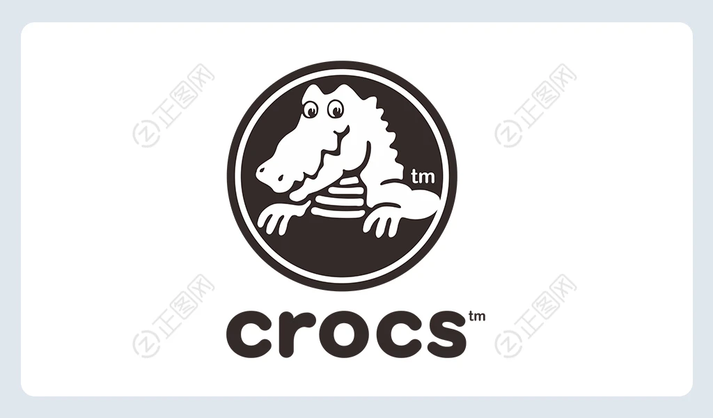 crocs logo素材下载