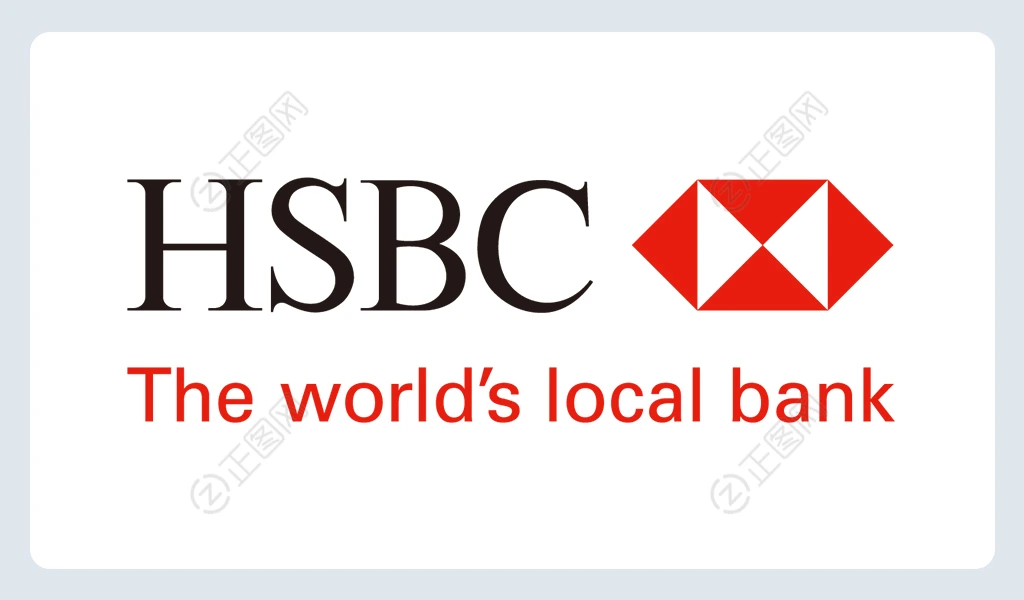 HSBC汇丰银行logo下载