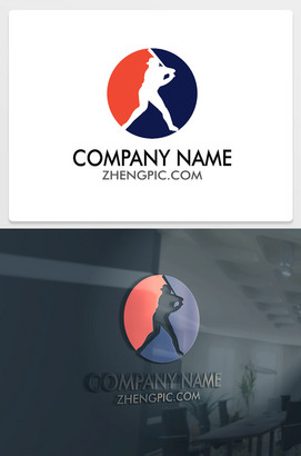 棒球培训俱乐部logo设计