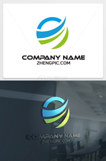 通用创意圆形公司logo设计