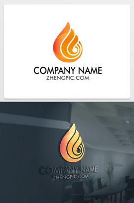 一堆火公司logo设计图标下载