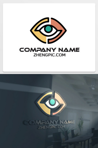 眼睛logo设计