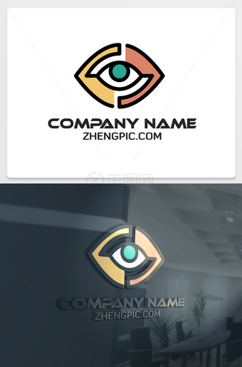 眼睛logo设计