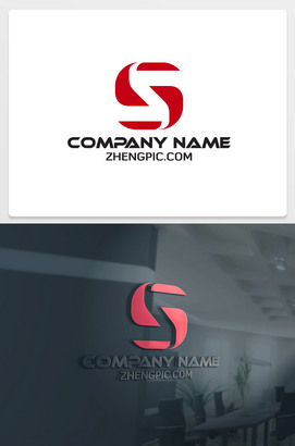 S字母传媒公司logo设计