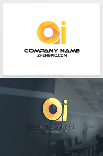 ai字母logo设计ai图标素材