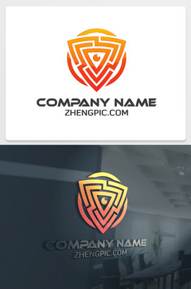 创意盾牌企业公司logo设计