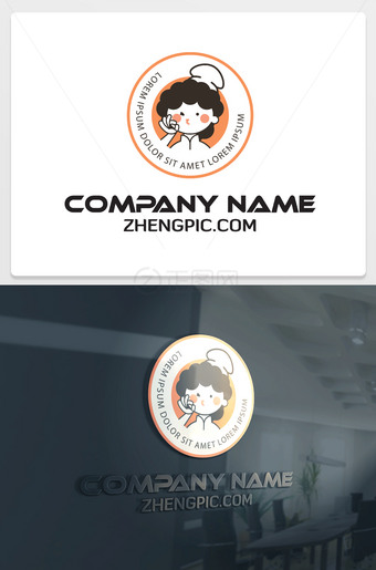 外卖快餐店logo设计图片