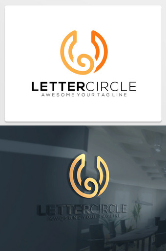 U字母logo设计ulogo下载
