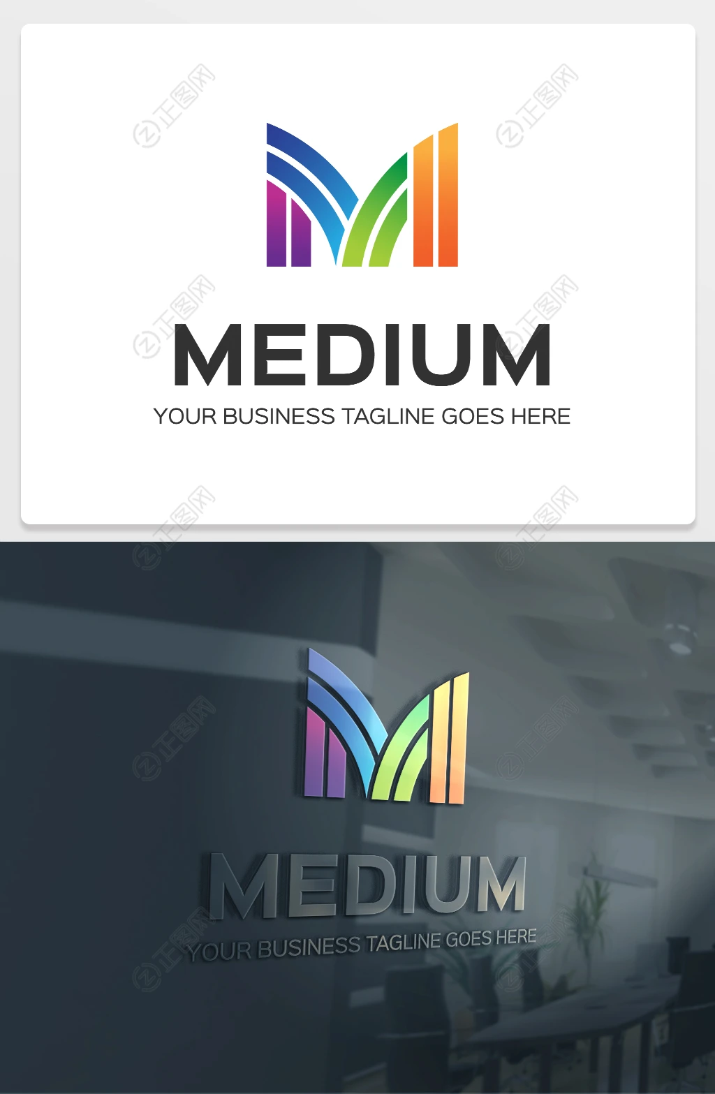 创意建筑M字母logo设计mlogo下载 创意建筑M字母logo设计mlogo下载