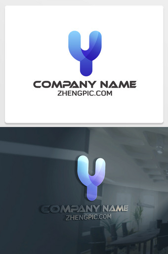 y字母设计ylogo标志下载