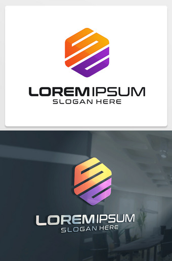 字母SClogo设计图片