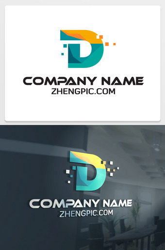 科技公司Dlogo下载