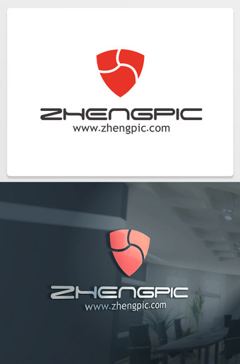 安保盾牌logo设计