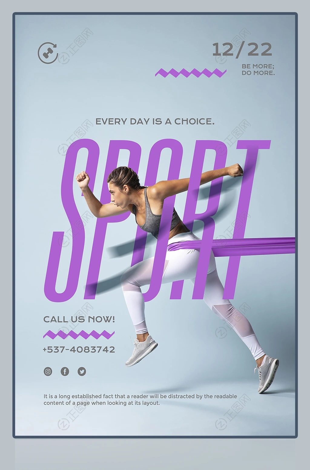 SPORT健身运动海报 SPORT健身运动海报