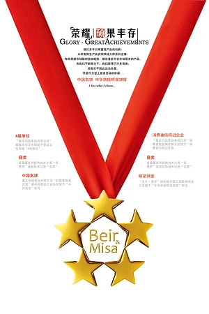 企业荣誉海报展板设计