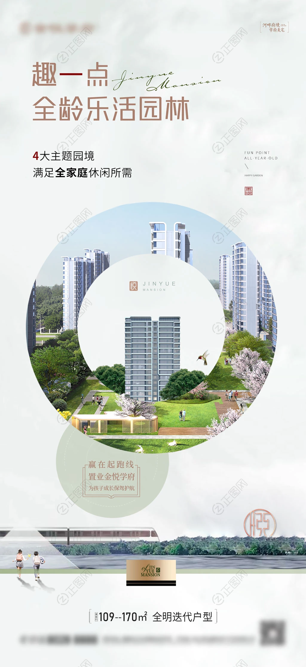 园林房地产宣传海报图片 园林房地产宣传海报图片