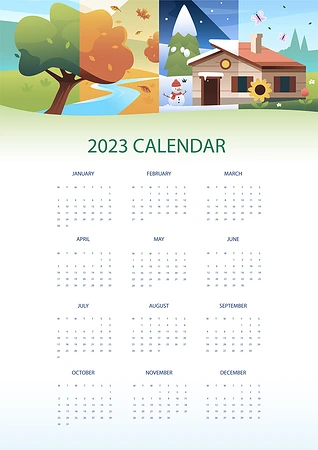 2023日历下载