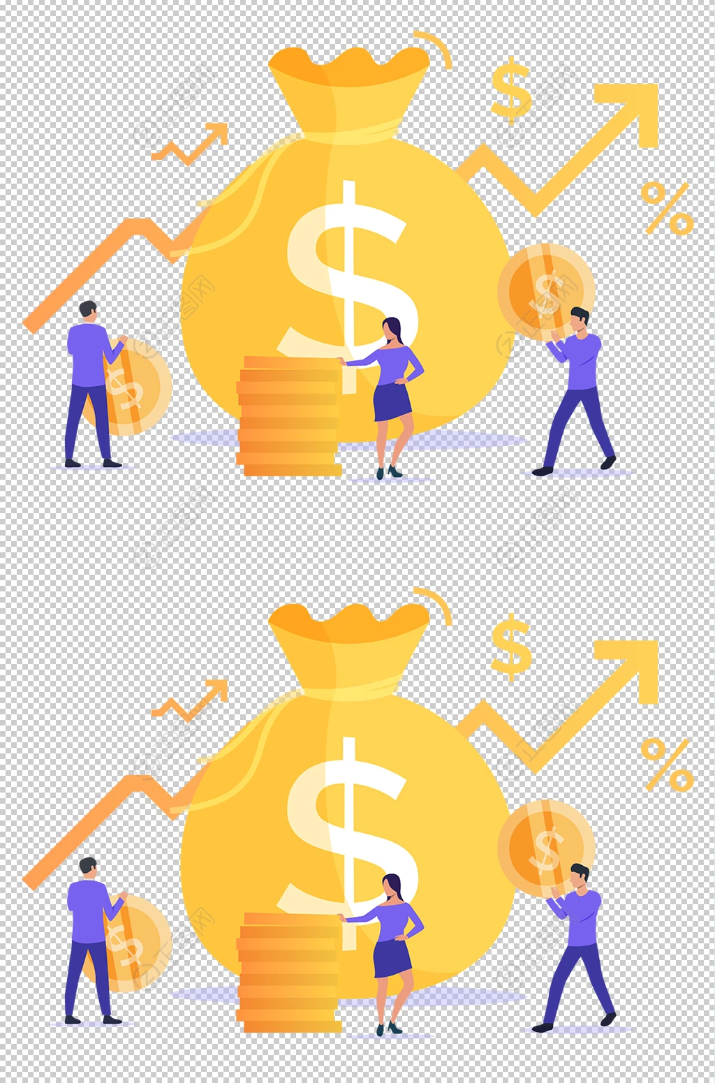 金融商务插画图片 金融商务插画图片