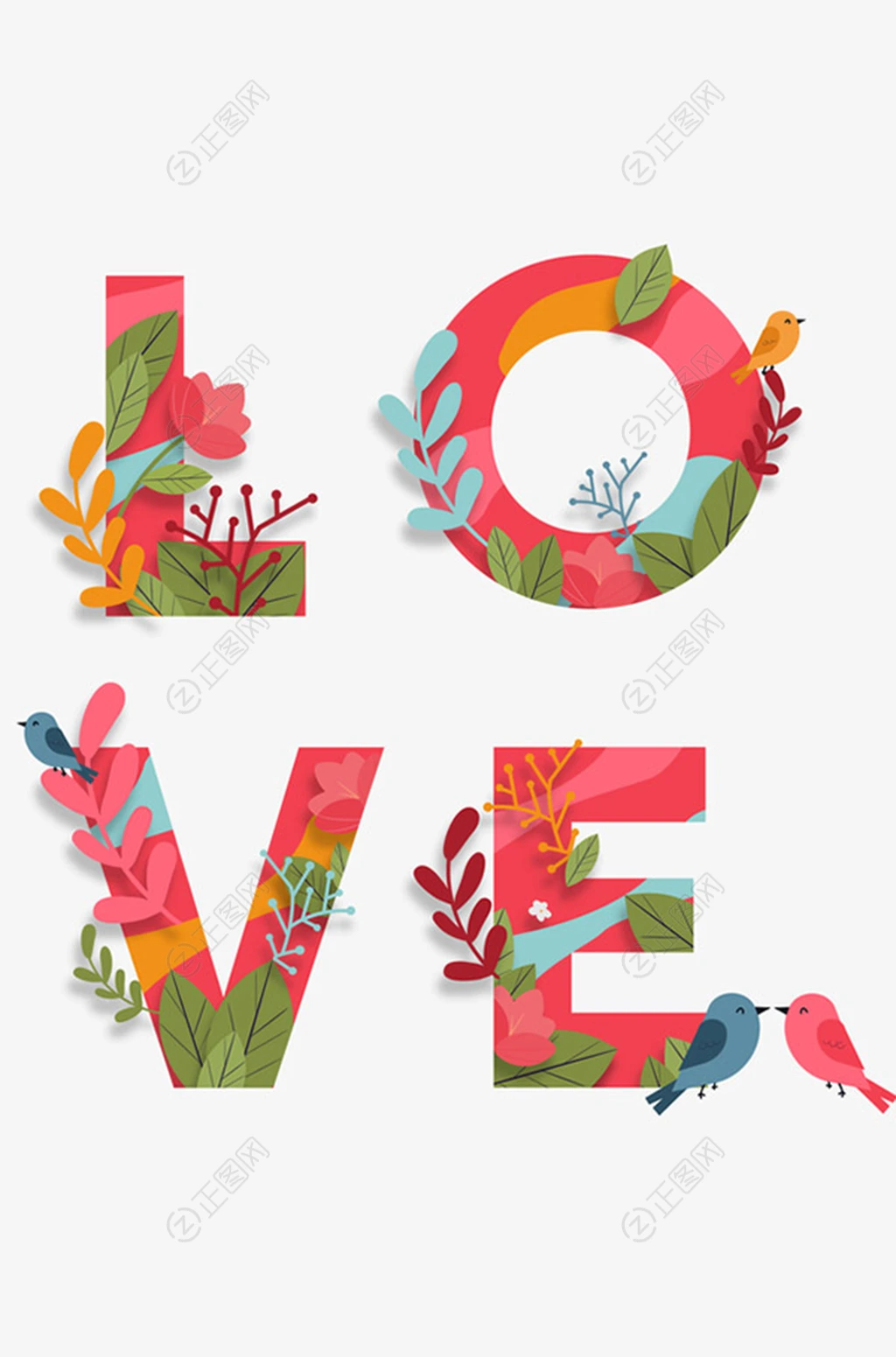 love艺术字设计 love艺术字设计