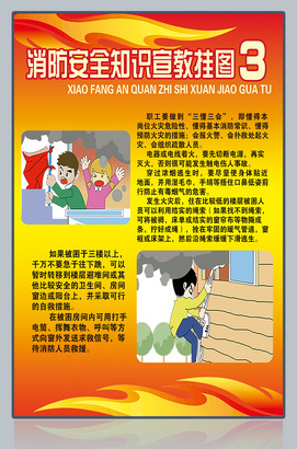 消防安全宣传栏