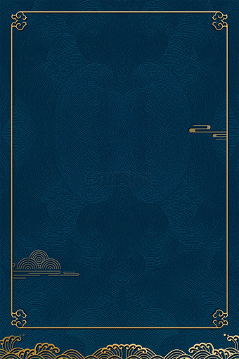 复古大气海浪底纹图片