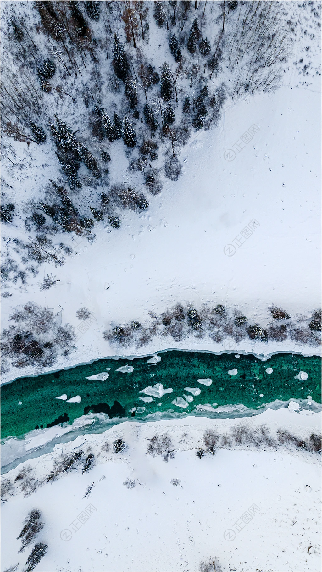 冬天雪景图片