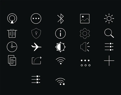 简洁icon图标下载