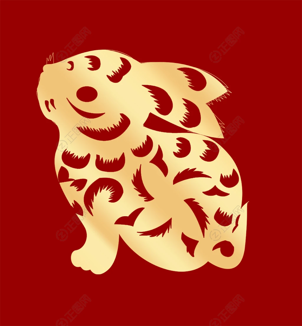 剪纸兔 剪纸兔