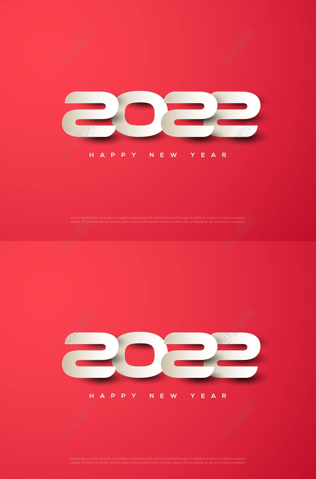 红色背景2022字体设计图片 红色背景2022字体设计图片