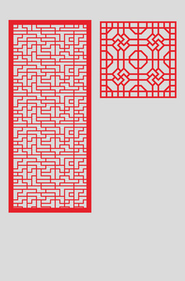 窗花CDR矢量素材