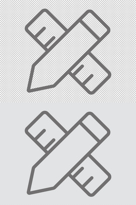 设计测量图标