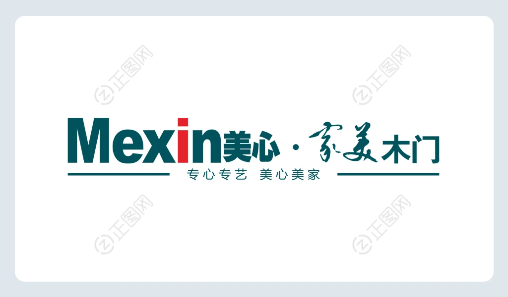 Mexin美心木门logo图片 Mexin美心木门logo图片