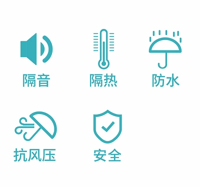 门窗性能图标