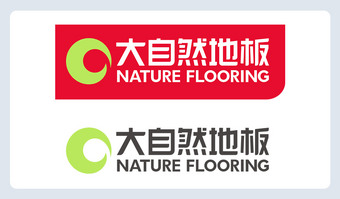 大自然地板logo下载