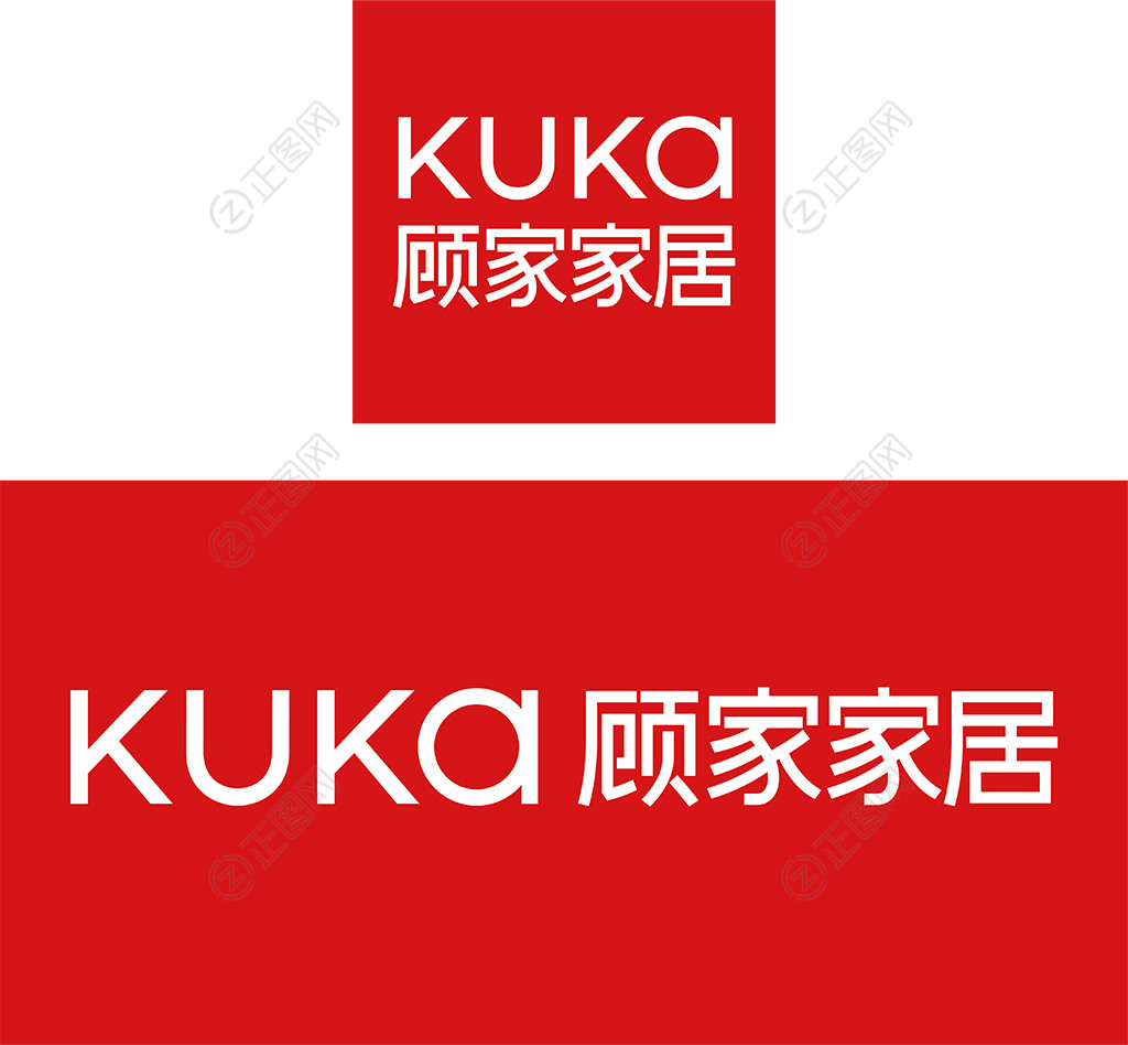 KUKA顾家家居logo矢量素材下载