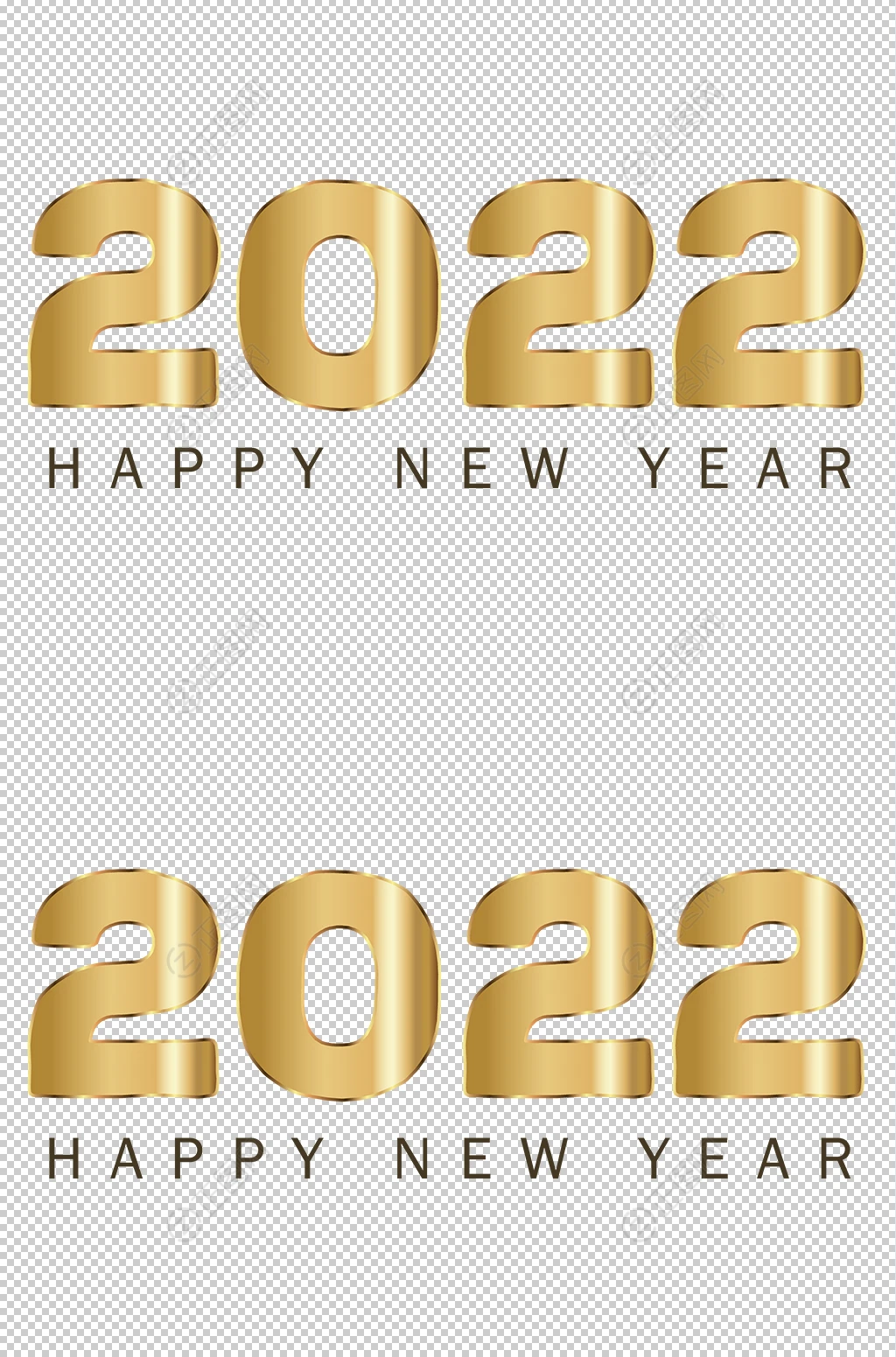 金色2022字体设计 金色2022字体设计